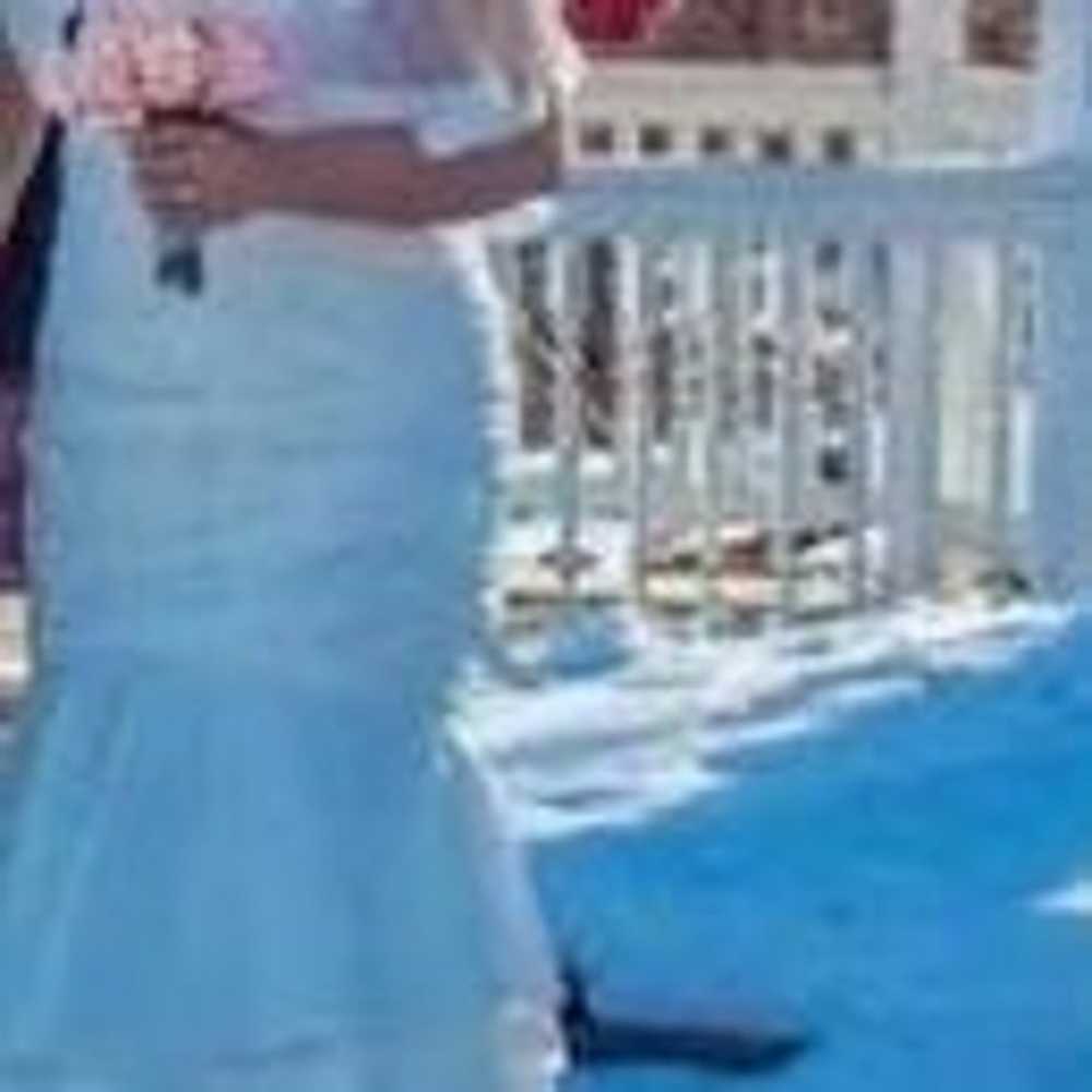 Mermaid Shape Off White Wedding Dress - image 5