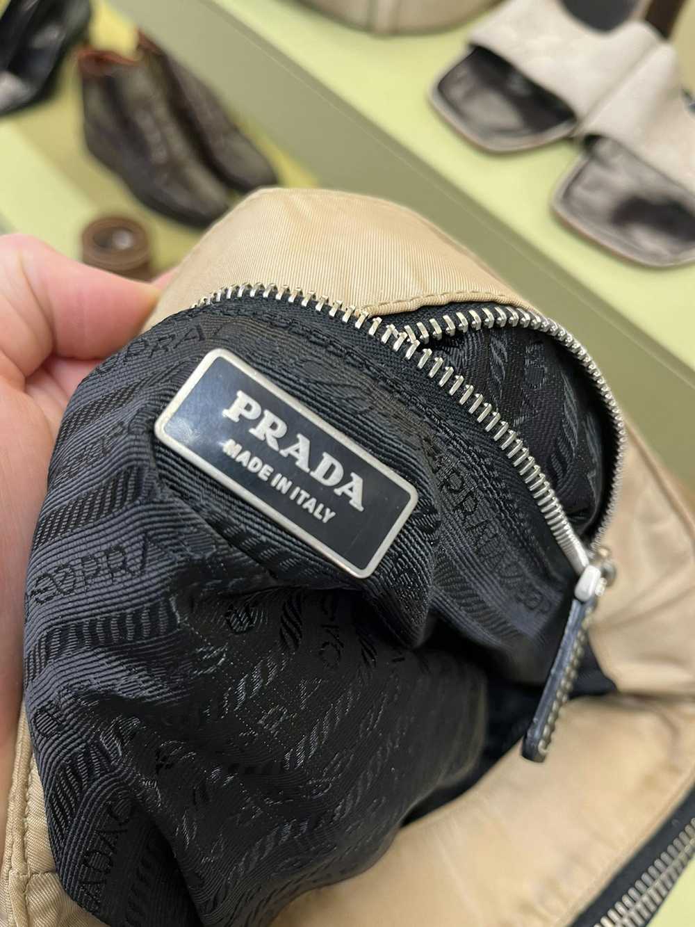 Prada Prada Logo Quilted Chain Shoulder Bag - image 7