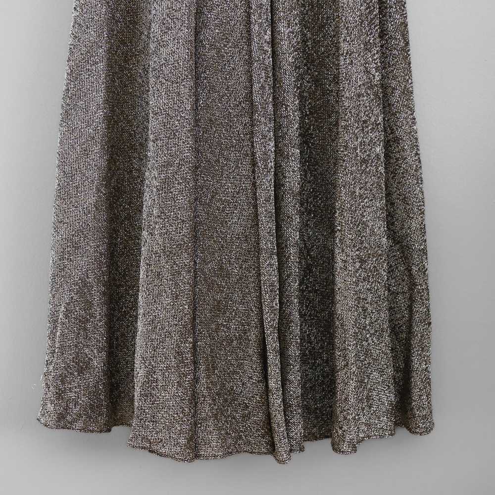 Vintage 70s Lilli Diamond Metallic Sequin Dress W… - image 6