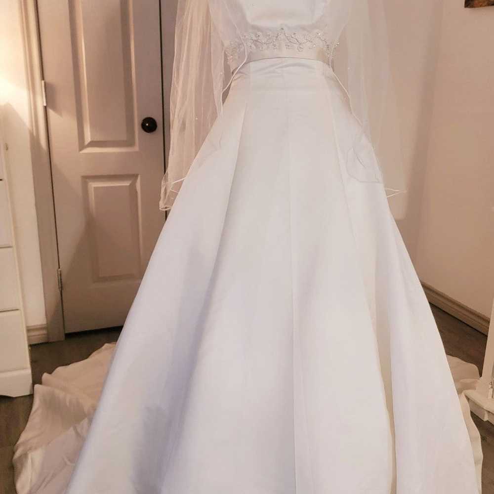 Wedding Dress Exclusive Bridals By A.C.E Size 8 - image 1