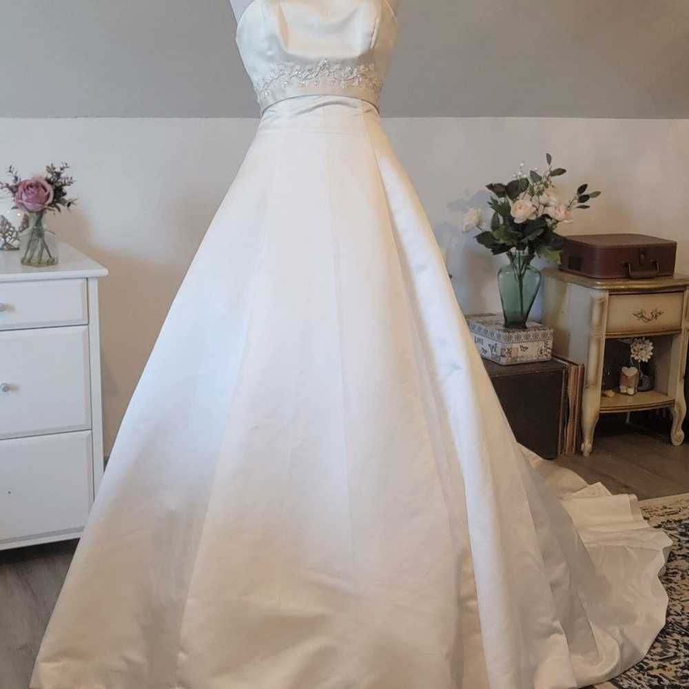 Wedding Dress Exclusive Bridals By A.C.E Size 8 - image 2