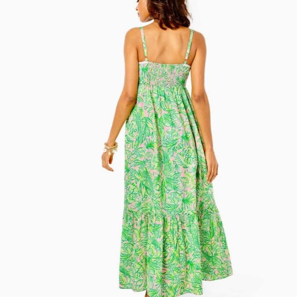 Lilly Pulitzer, Heidi cotton maxi dress
Mandevill… - image 8