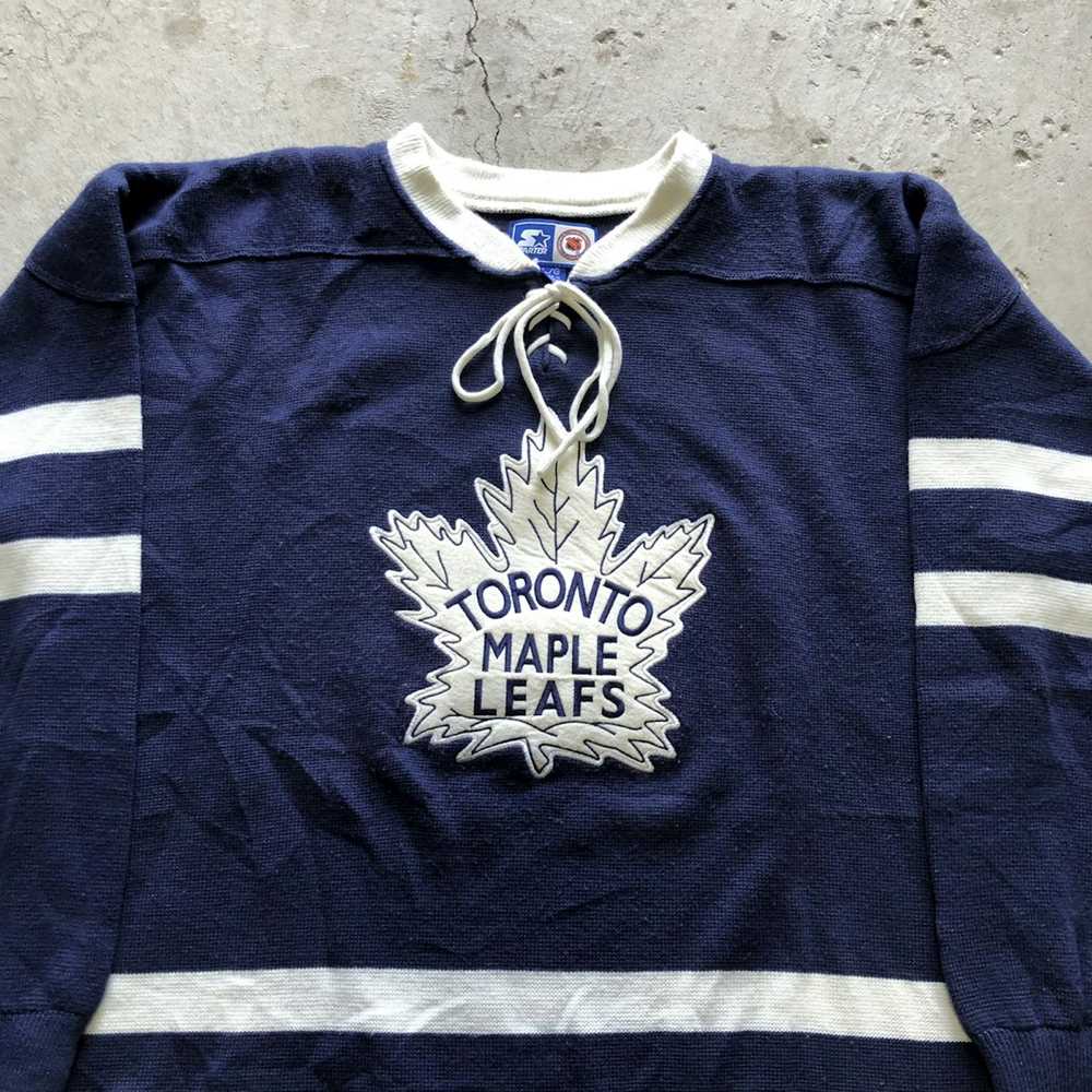 NHL × Starter × Vintage Vintage 90s Toronto Maple… - image 3