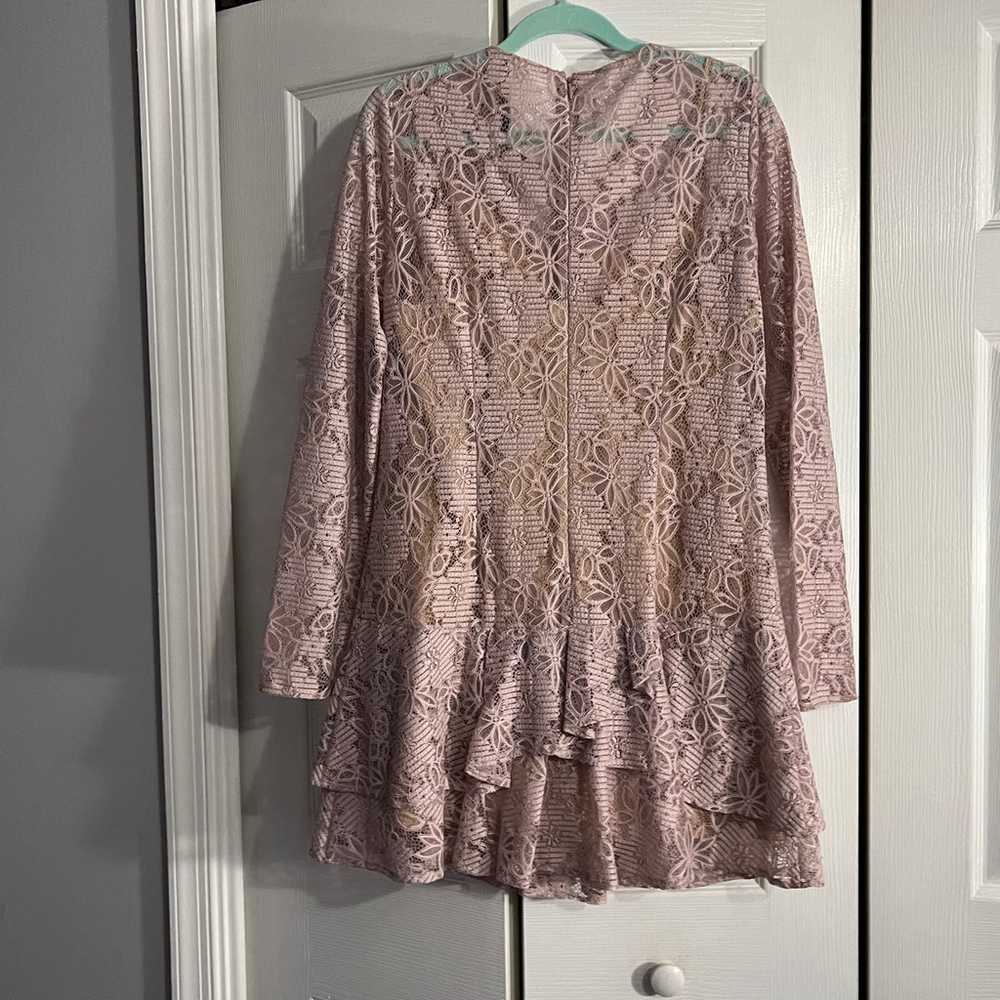 BCBGMAXAZRIA Lace Ruffle “Lysa” Dress - image 10