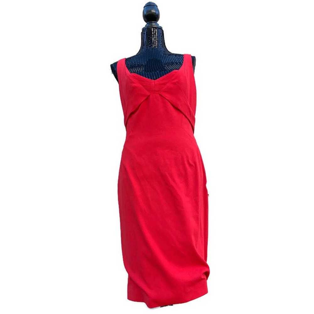 Zac Posen Structured Midi Dress Size 12 - image 1