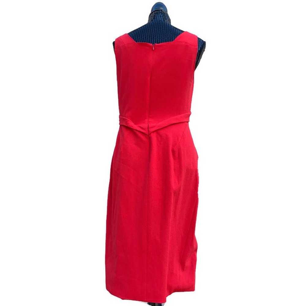 Zac Posen Structured Midi Dress Size 12 - image 2
