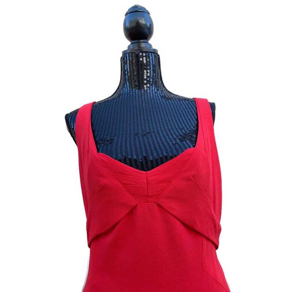 Zac Posen Structured Midi Dress Size 12 - image 3