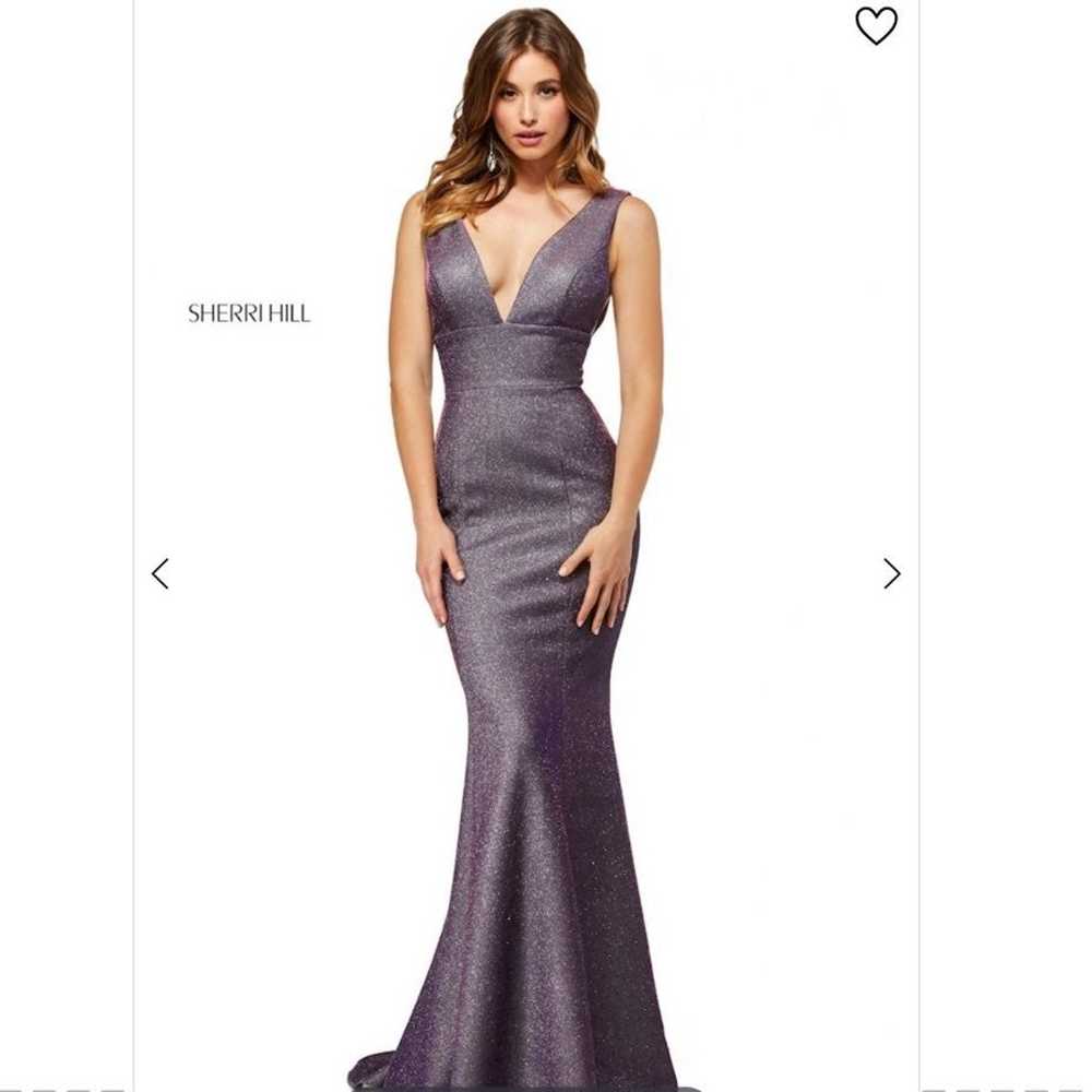 Electric Purple Sherri Hill Prom Dress - image 1