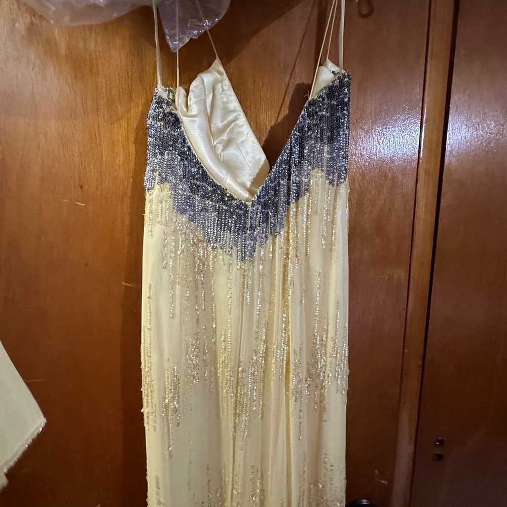 Beaded prom gown - image 4