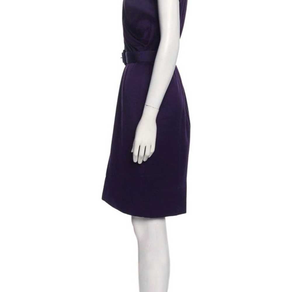 Christian Dior -Neck Knee-Length Dress - image 2