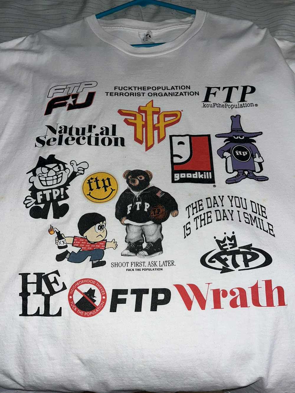 Fuck The Population FTP Archive Tee - image 3