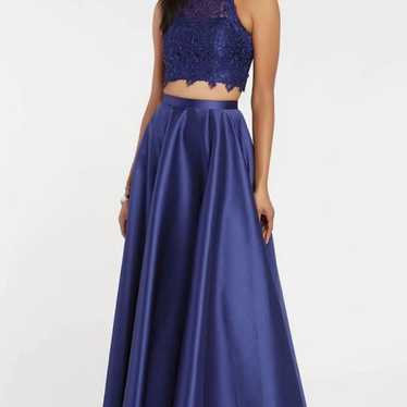 ALYCE Paris Prom Dress - Cobalt Blue - 2-piece Ha… - image 1