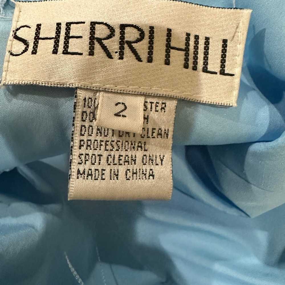Sherri Hill Blue Gown - image 9