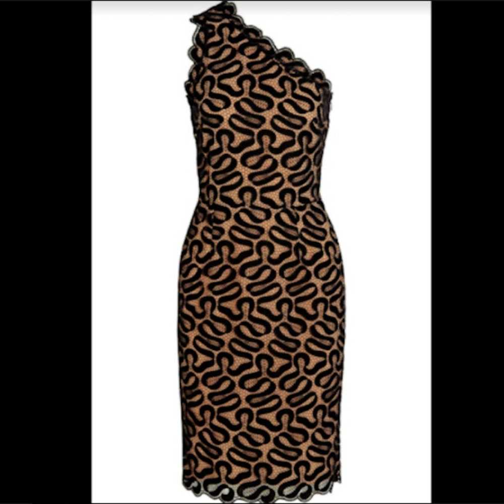 Stella McCartney Lace Asymmetric Dress, Size 2 - image 2