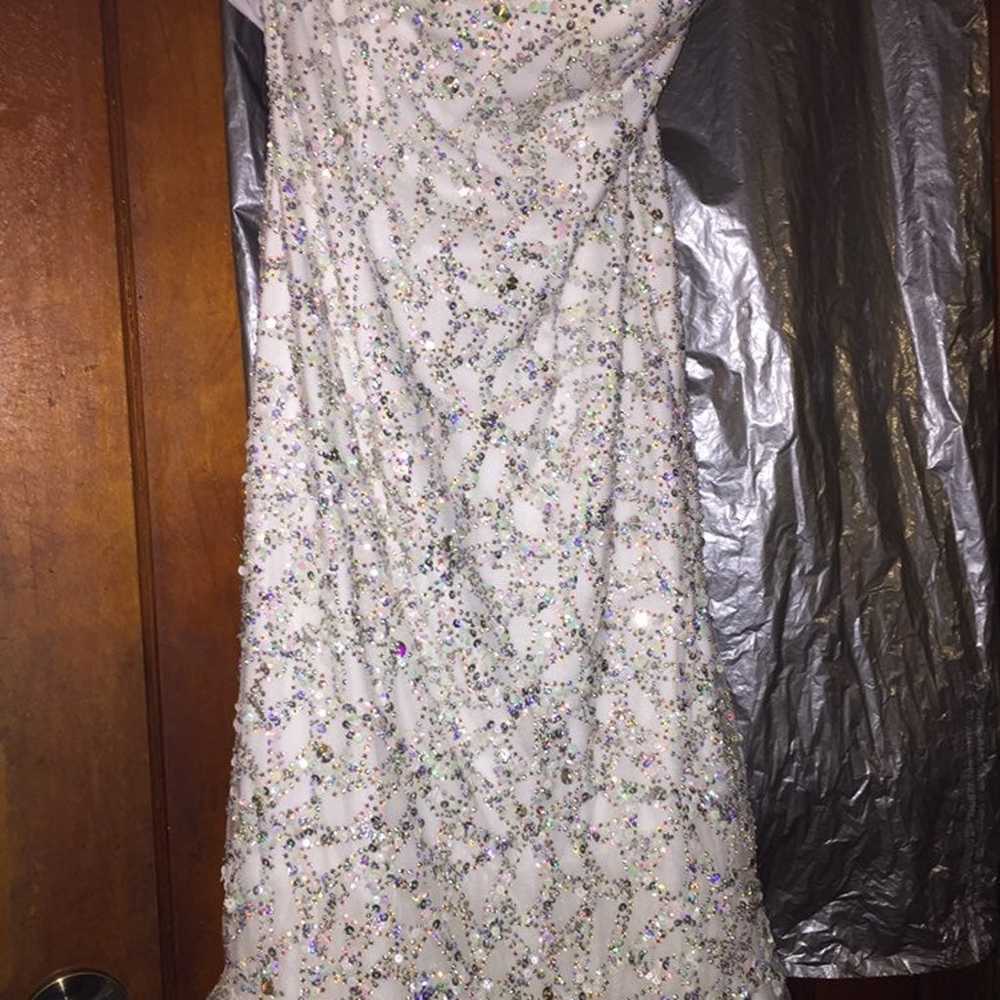 White/iridescent Mermaid Dress - image 1