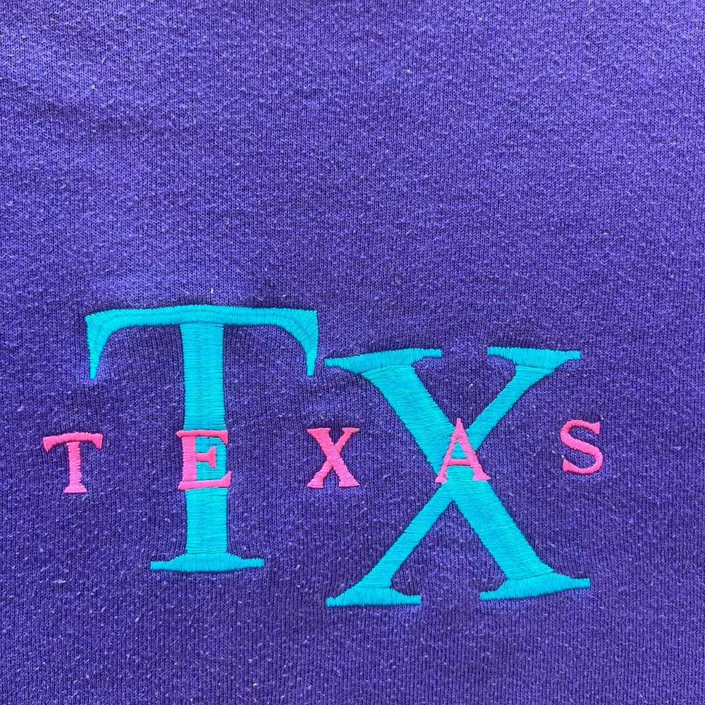 Hanes × Streetwear × Vintage Vintage 90s Texas Ca… - image 3