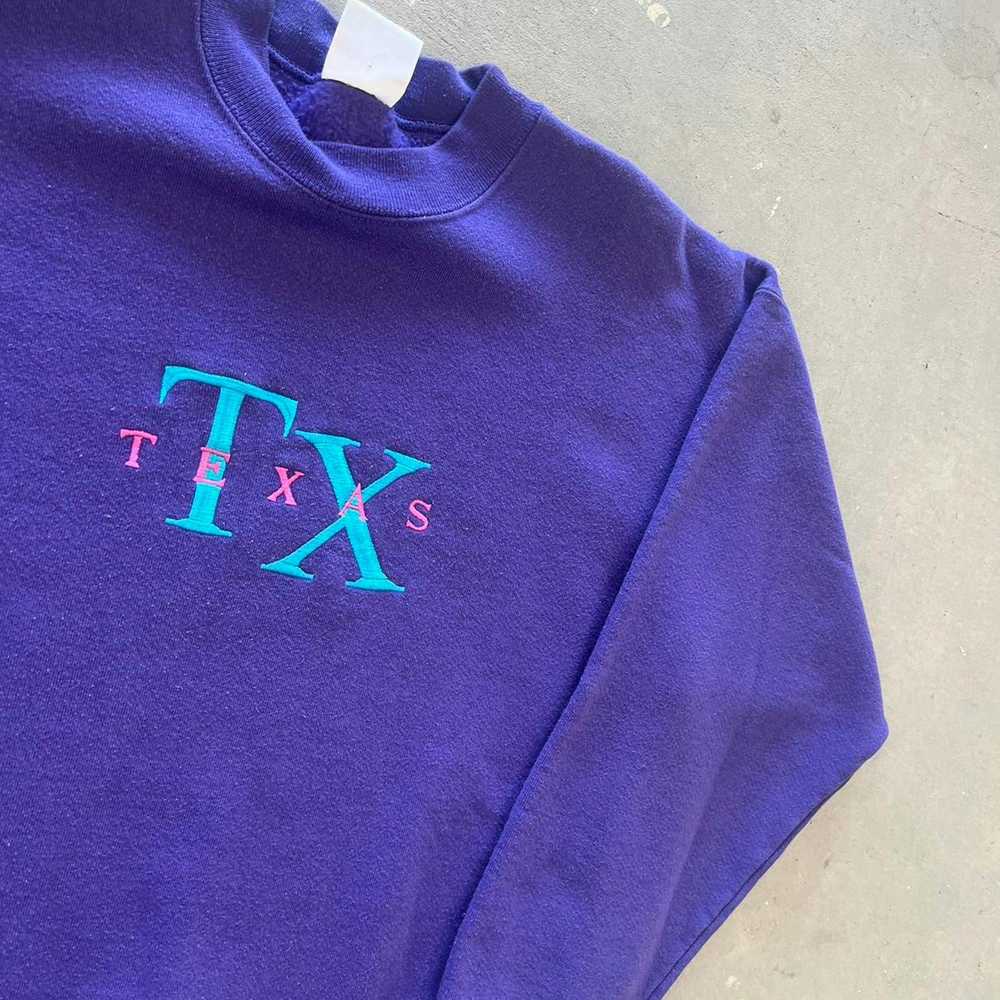 Hanes × Streetwear × Vintage Vintage 90s Texas Ca… - image 5