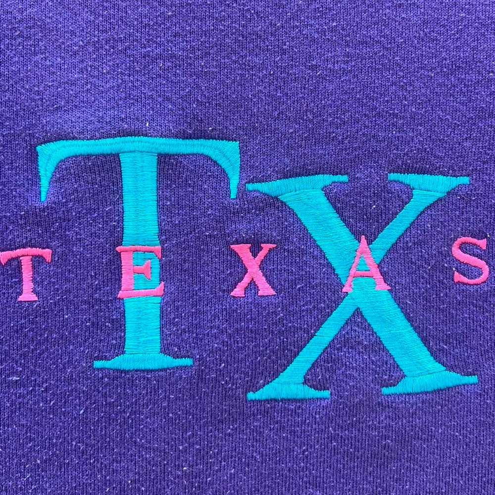 Hanes × Streetwear × Vintage Vintage 90s Texas Ca… - image 8