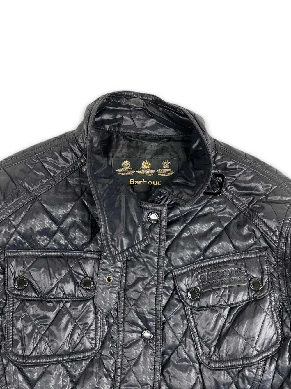 Barbour × Luxury Barbour International Jacket Bom… - image 7