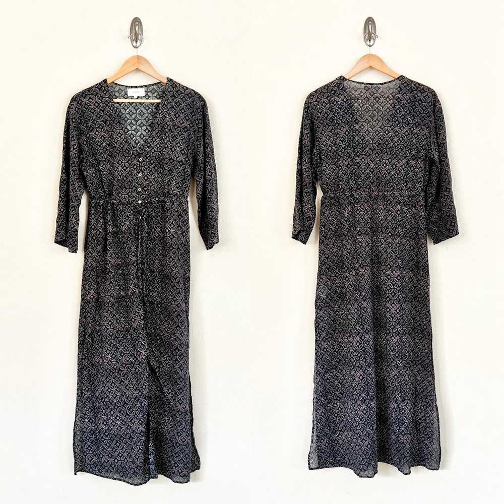 XIRENA Mykah Printed Long Sleeve Maxi Dress in Bl… - image 3