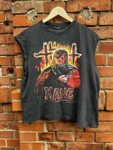 Vintage × Wwe Vintage t-shirt Kane 1998 license W… - image 1