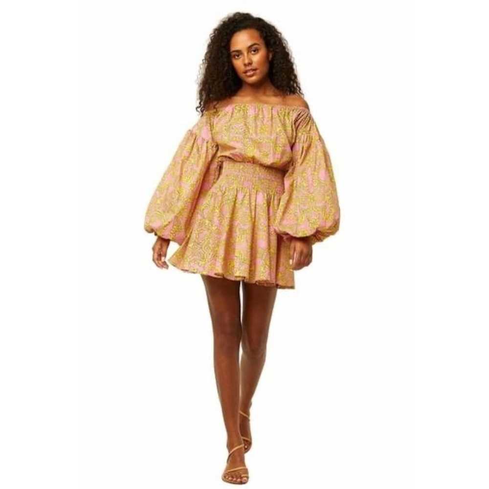 MISA Los Angeles Jordana Printed Mini Dress - image 1