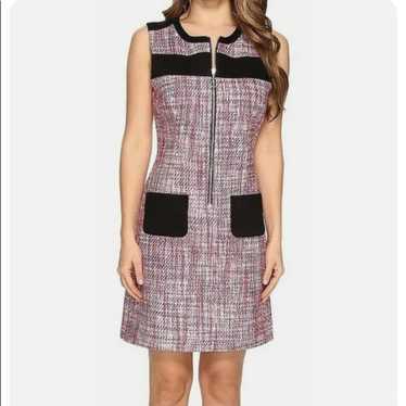Sonia Rykiel tweed mod shift mini dress - image 1