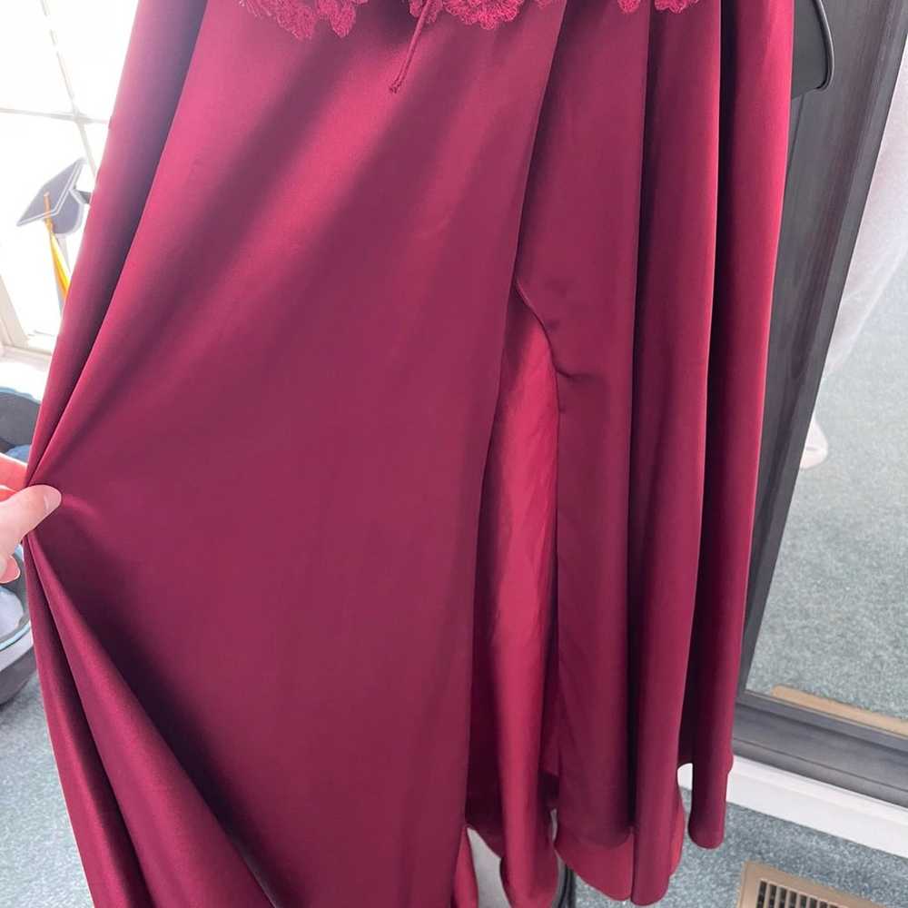 red Sherri Hill prom dress - image 6