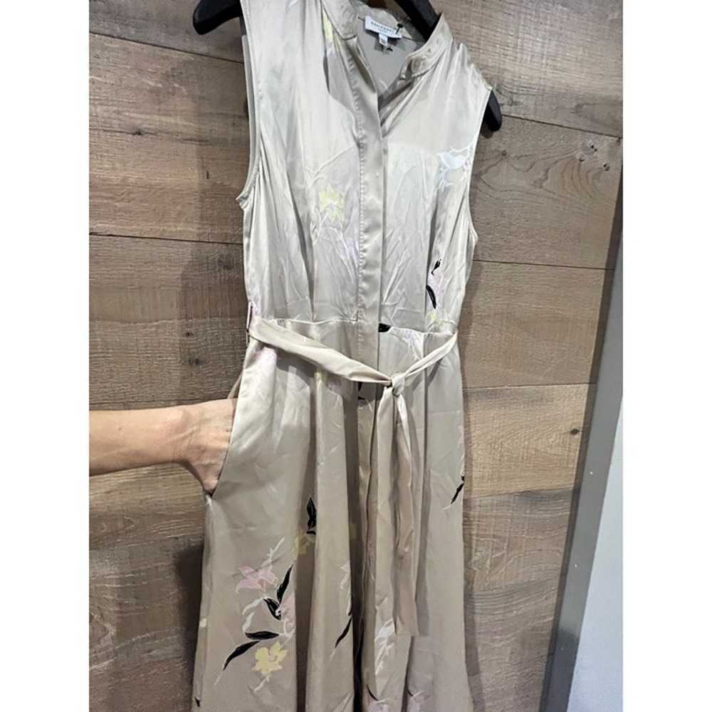 NWOT Equipment Clevete Floral silk Shirt Dress SI… - image 7