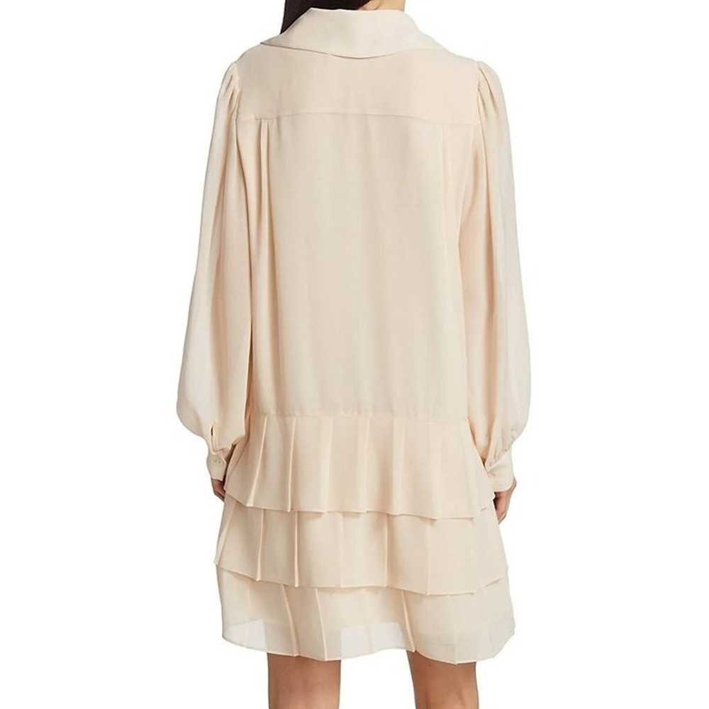 SEE BY CHLOÉ Tiered Georgette silky beige  Sheath… - image 3
