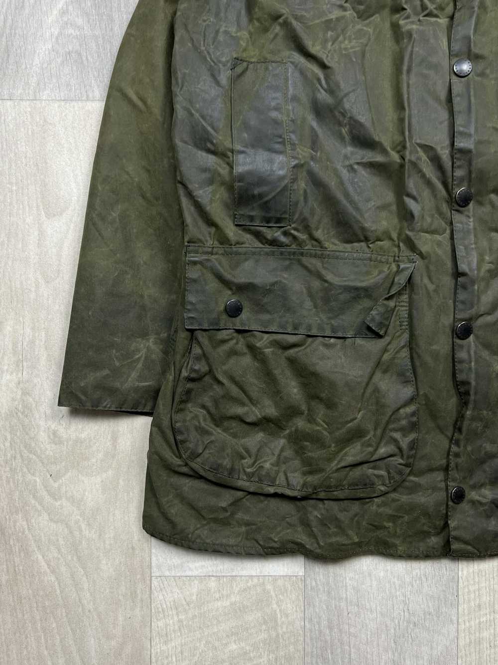 Barbour Barbour Border Vintage Lined Wax Jacket (… - image 2