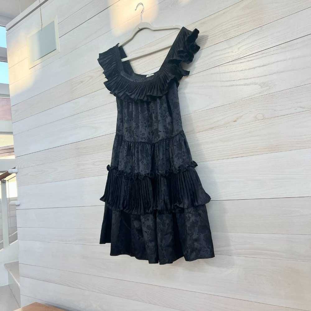Black Manoush Floral Mini Dress NWOT - image 2