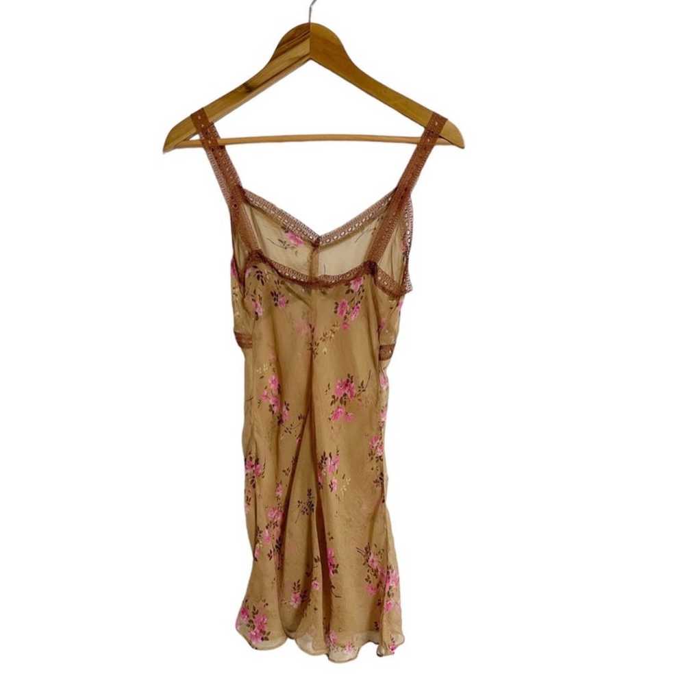 Betsey Johnson True 90’s Sheer Floral Mini Dress - image 2