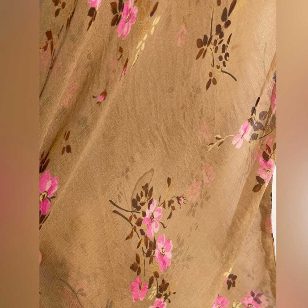 Betsey Johnson True 90’s Sheer Floral Mini Dress - image 6