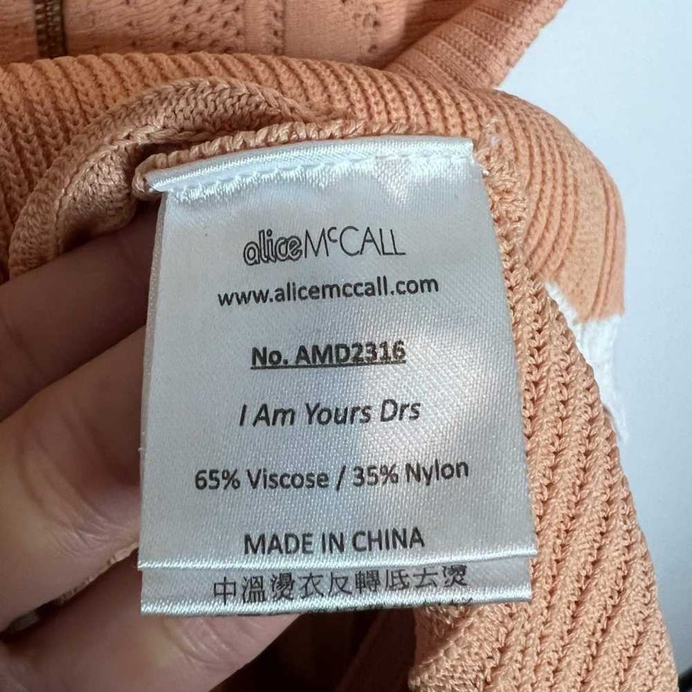 ALICE MCCALL ‘I Am Yours’ Knit Mini Dress in Apri… - image 12