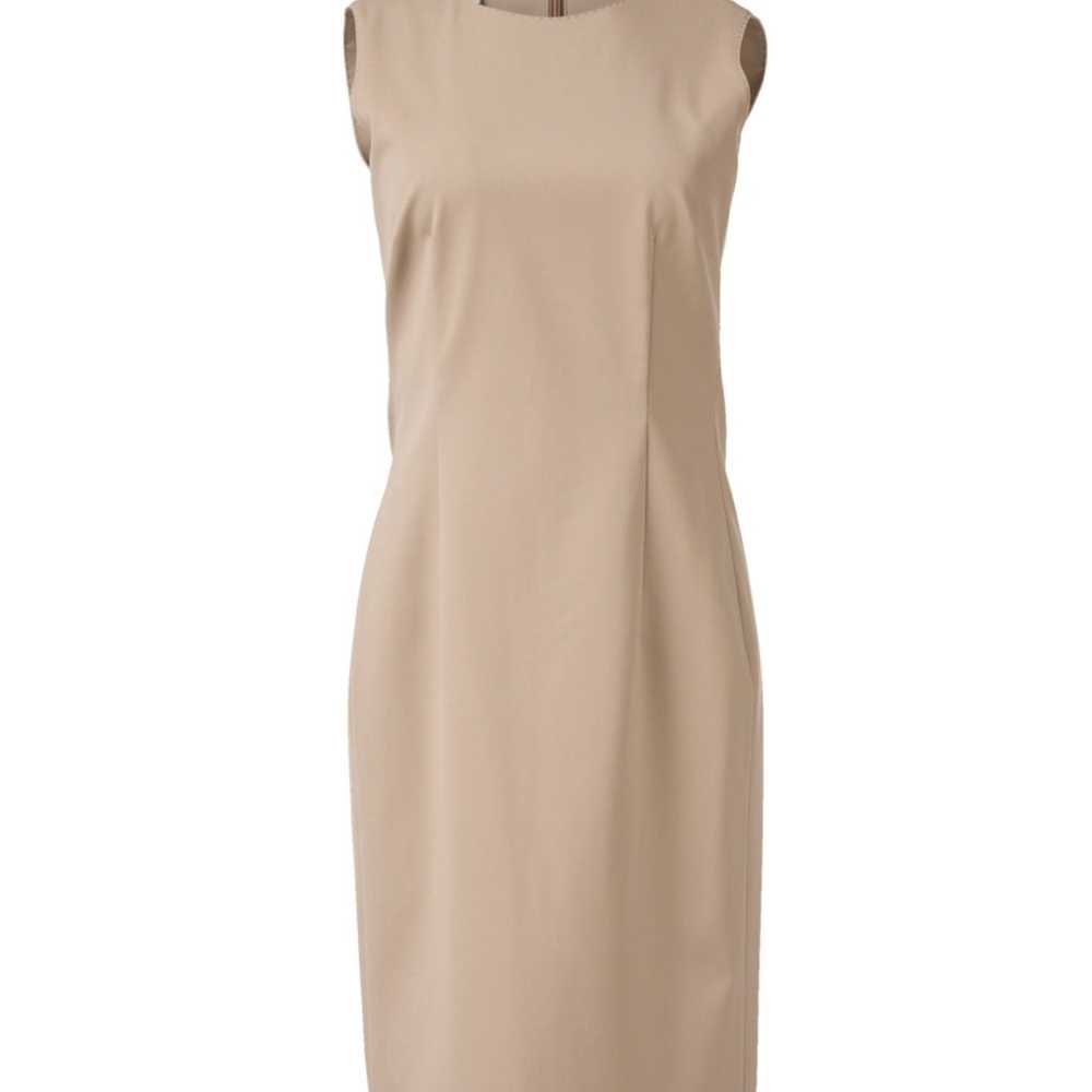 LAFAYETTE 148 New York Harpson Taupe Wool Dress s… - image 2