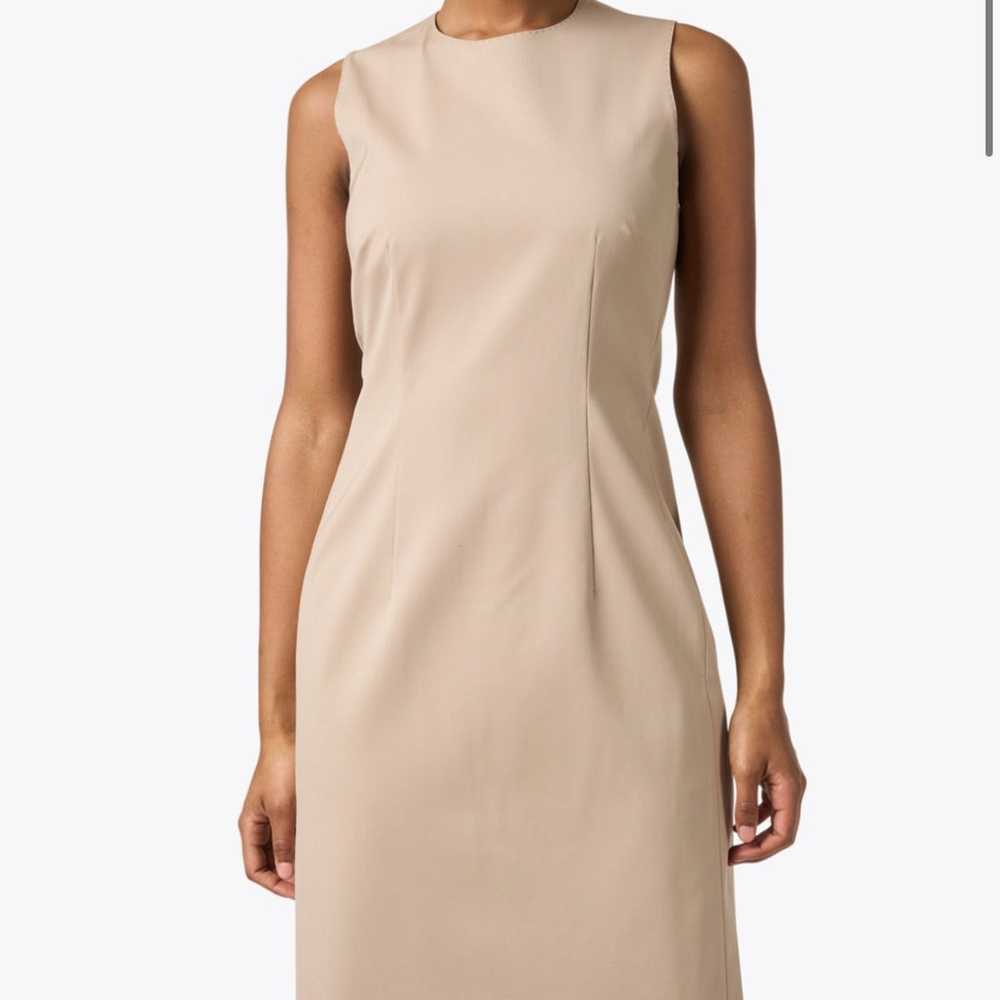 LAFAYETTE 148 New York Harpson Taupe Wool Dress s… - image 3