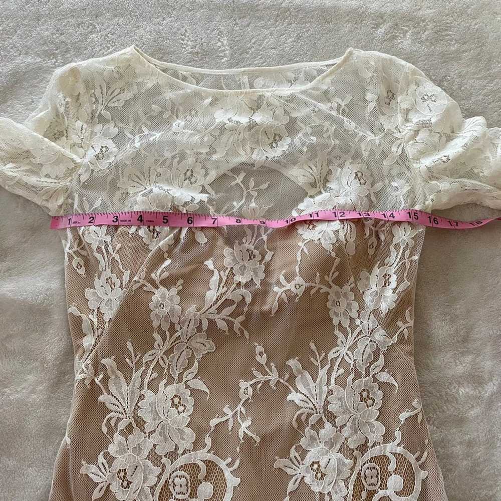 Katie May Britney Lace Long Sleeve Mini Dress - image 11