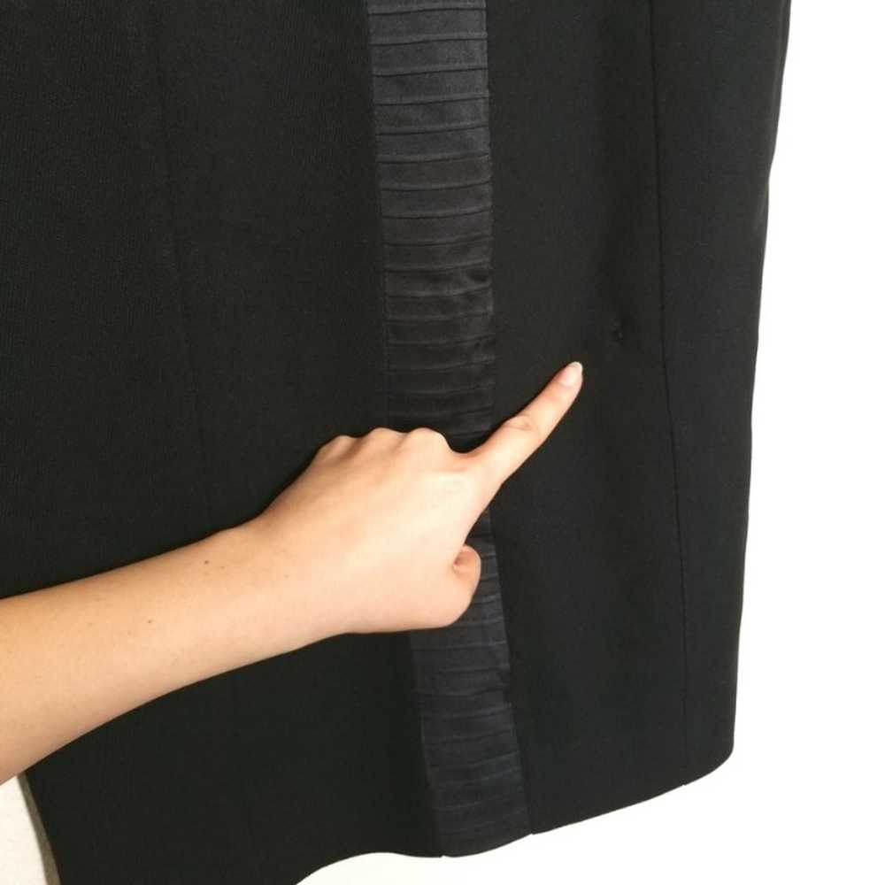 VERSACE | Wool Silk Midi Dress Black 40 - image 2