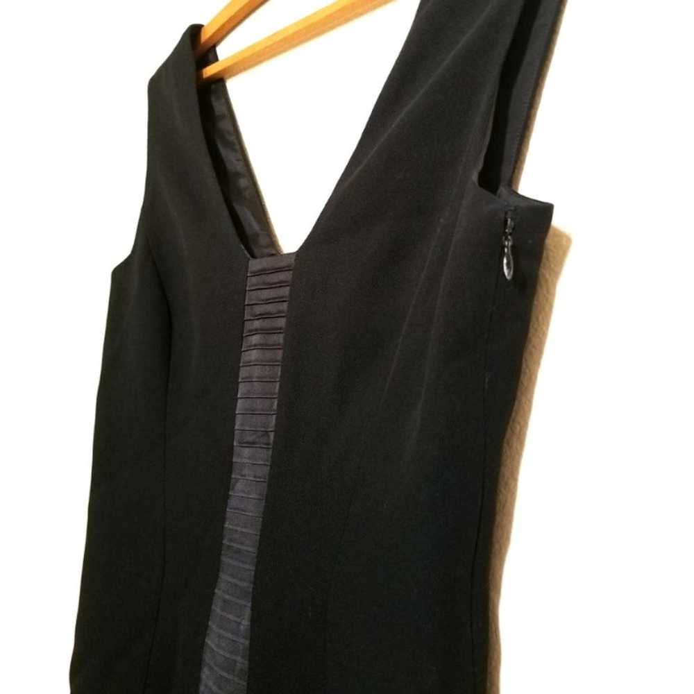 VERSACE | Wool Silk Midi Dress Black 40 - image 4