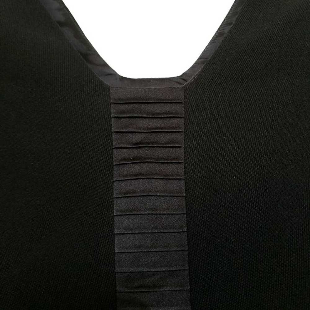 VERSACE | Wool Silk Midi Dress Black 40 - image 6