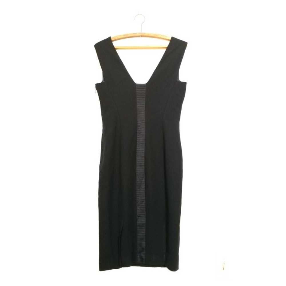 VERSACE | Wool Silk Midi Dress Black 40 - image 7