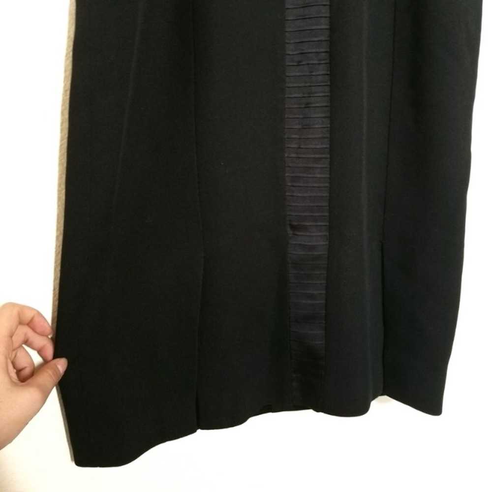 VERSACE | Wool Silk Midi Dress Black 40 - image 8
