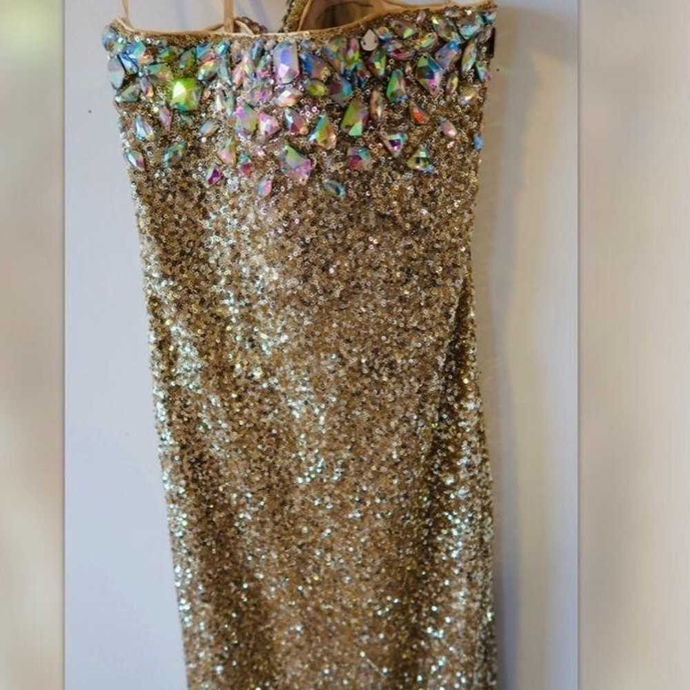 Gold Jovani Prom Dress - image 6