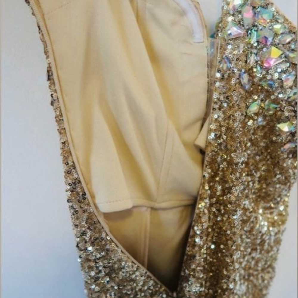 Gold Jovani Prom Dress - image 8