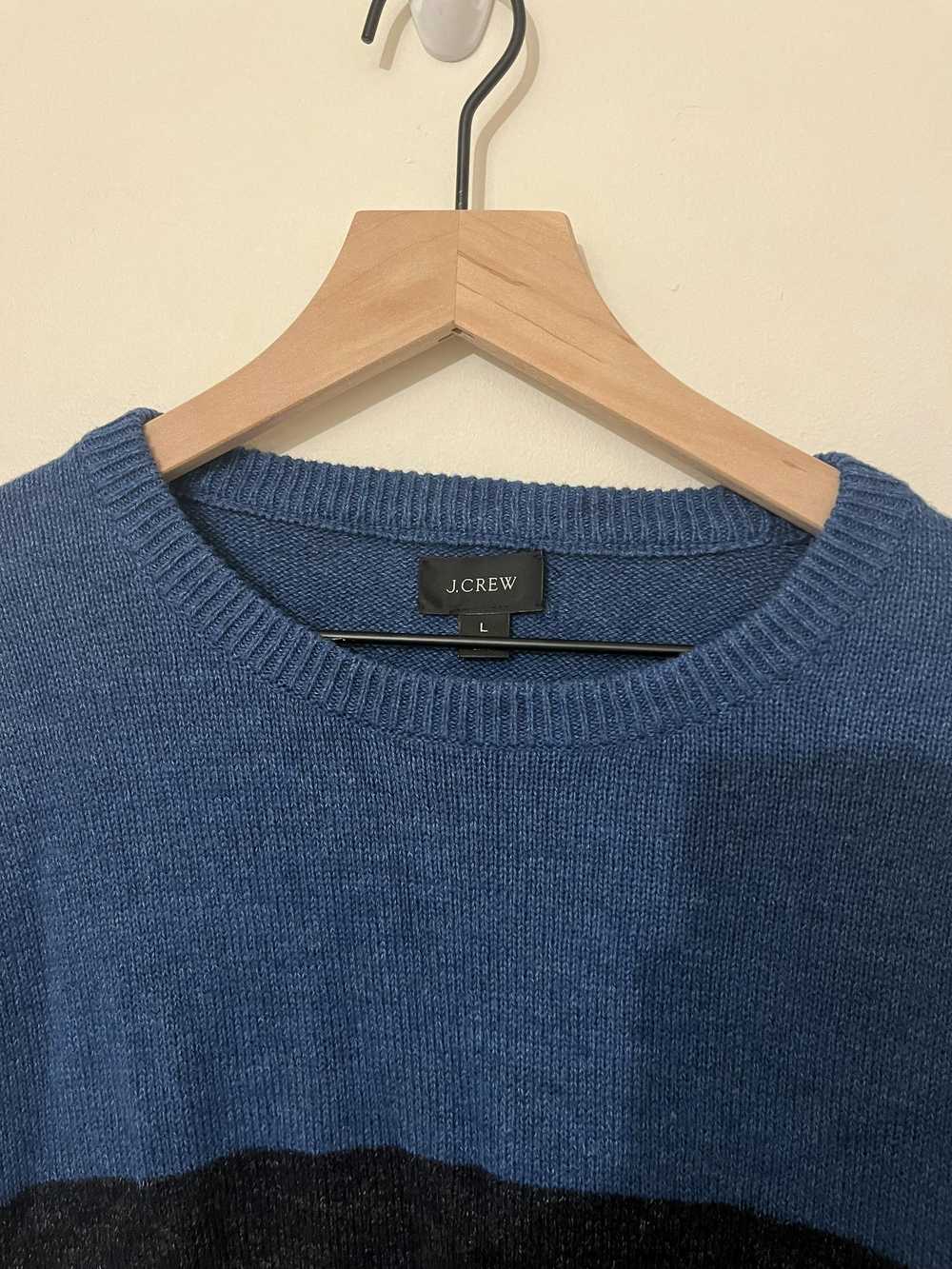 J.Crew J.Crew Men's Colorblock cotton/wool sweater - image 2