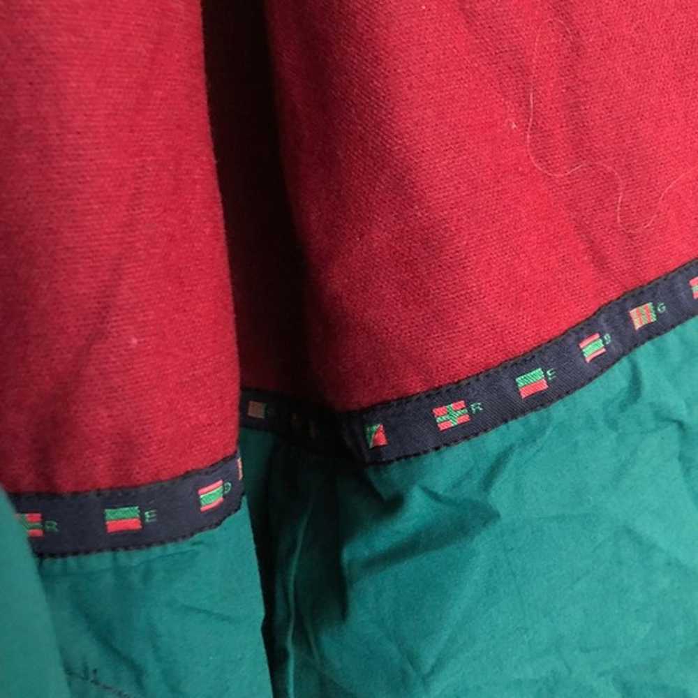 Red Green of Scandinavia 80s 90s Vintage Mantel c… - image 3