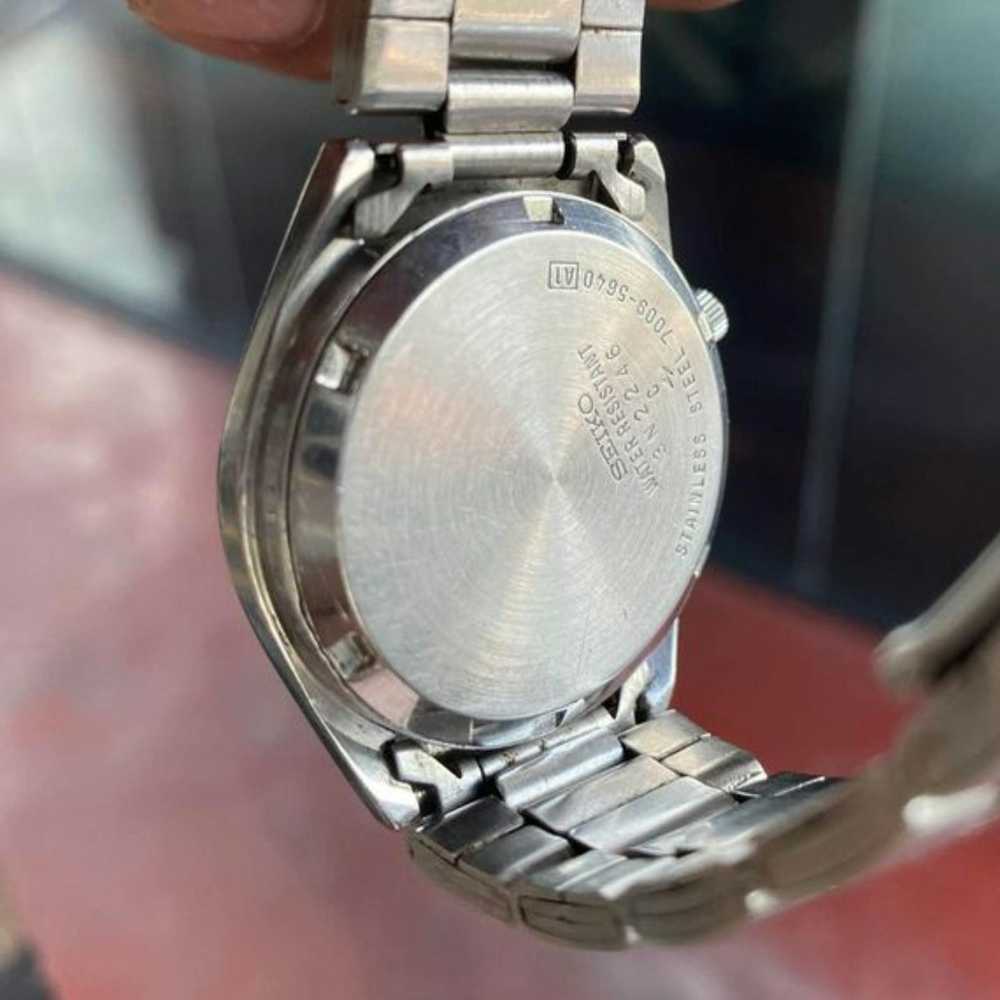 Seiko Seiko 5 Japan automatic watch Model 7009 Si… - image 5