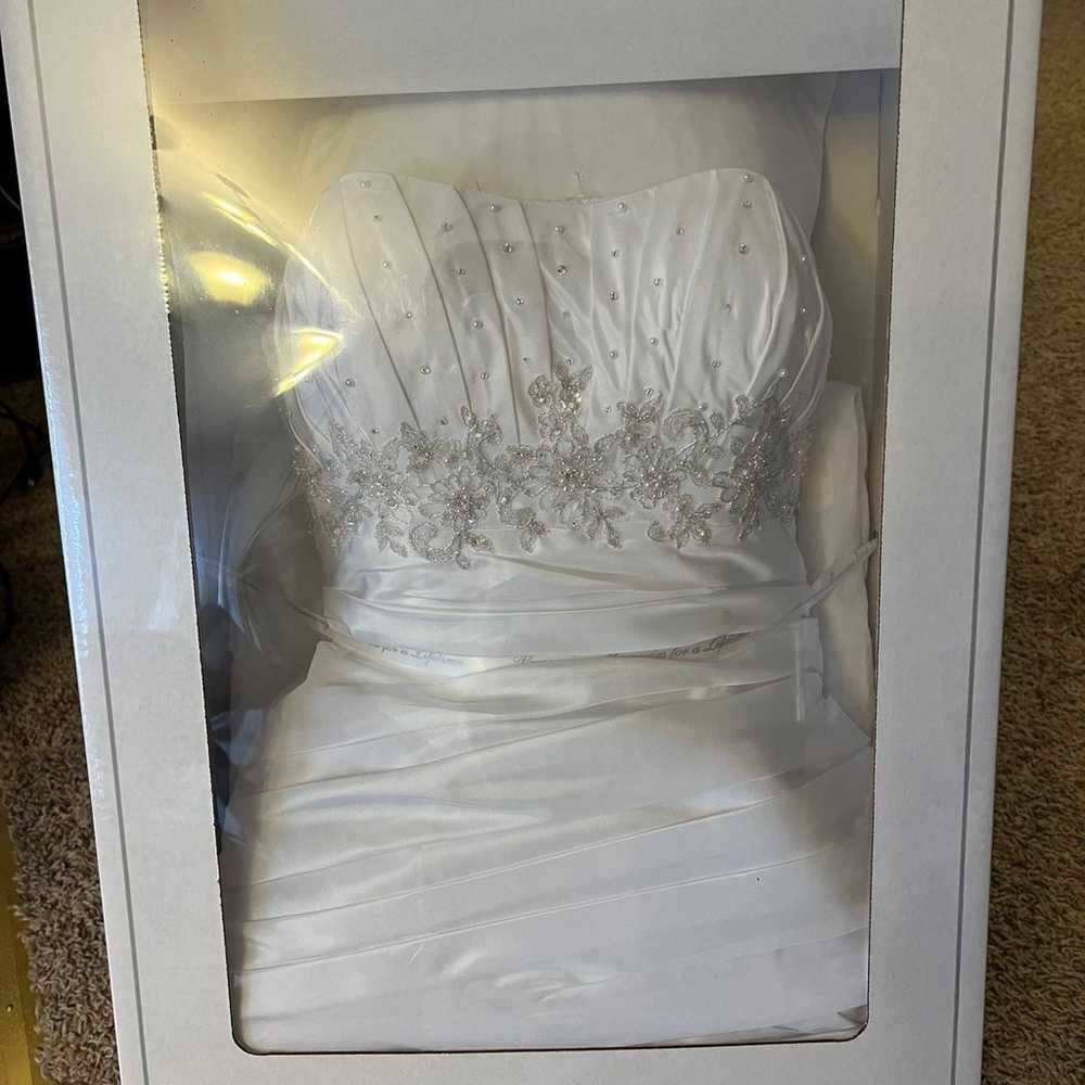 cleaned & preserved David’s Bridal wedding dress … - image 8