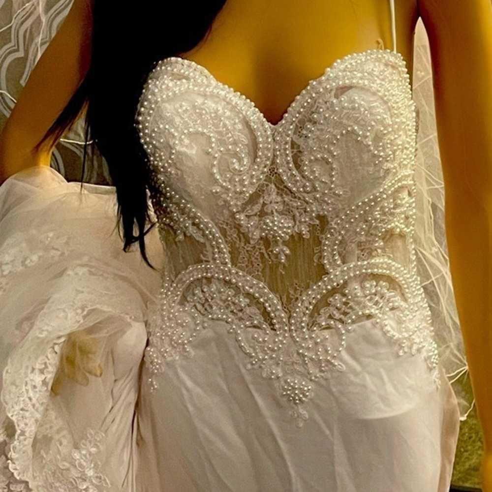 Mermaid wedding dress. Size S - image 4